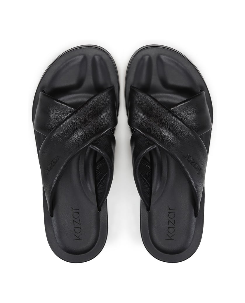 Kazar-Schwarze-Herren-Slides-mit-breitem-Rieme