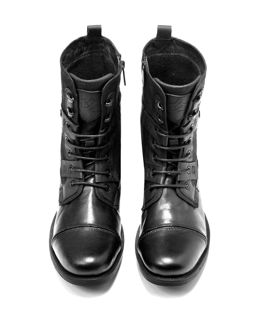 Kazar-Men’s-black-boots-černá