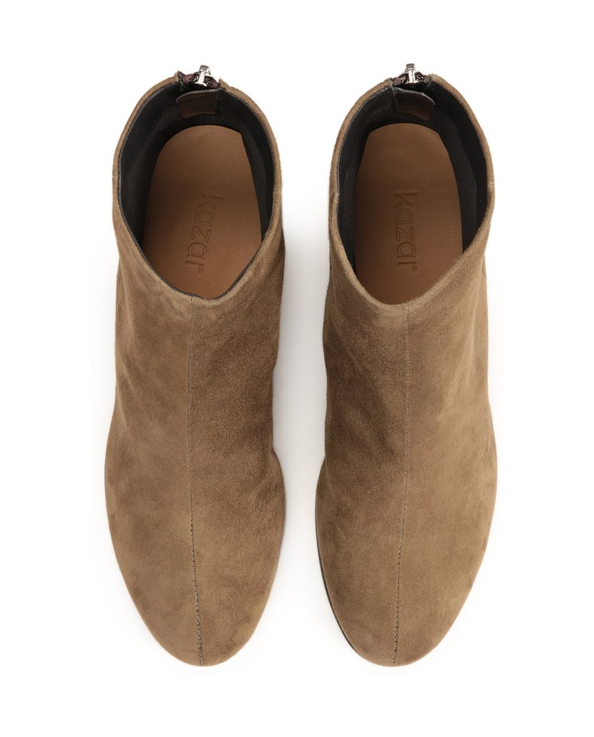 Kazar-Klassische-Wildlederstiefel-mit-niedrige-braun