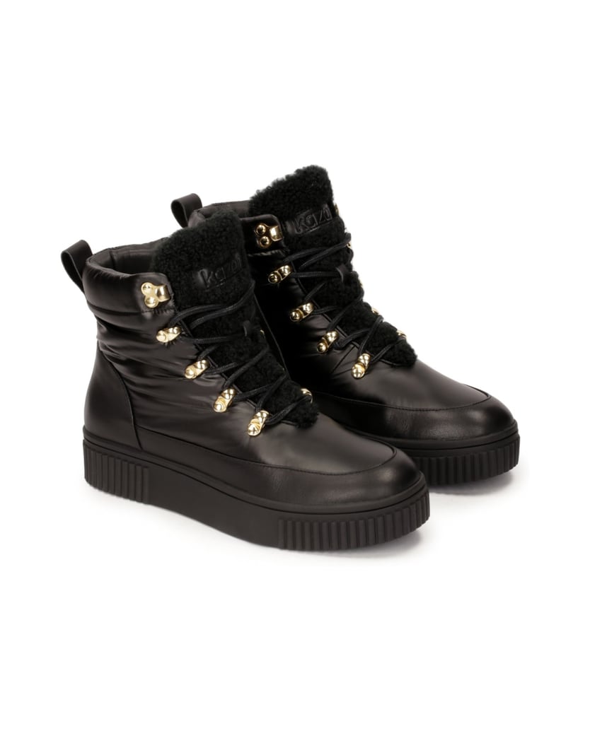 Kazar-Schwarze-Stiefel-mit-hohem-Lederschaft