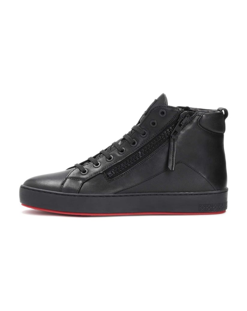 Kazar-Mens-black-sneakers-černá