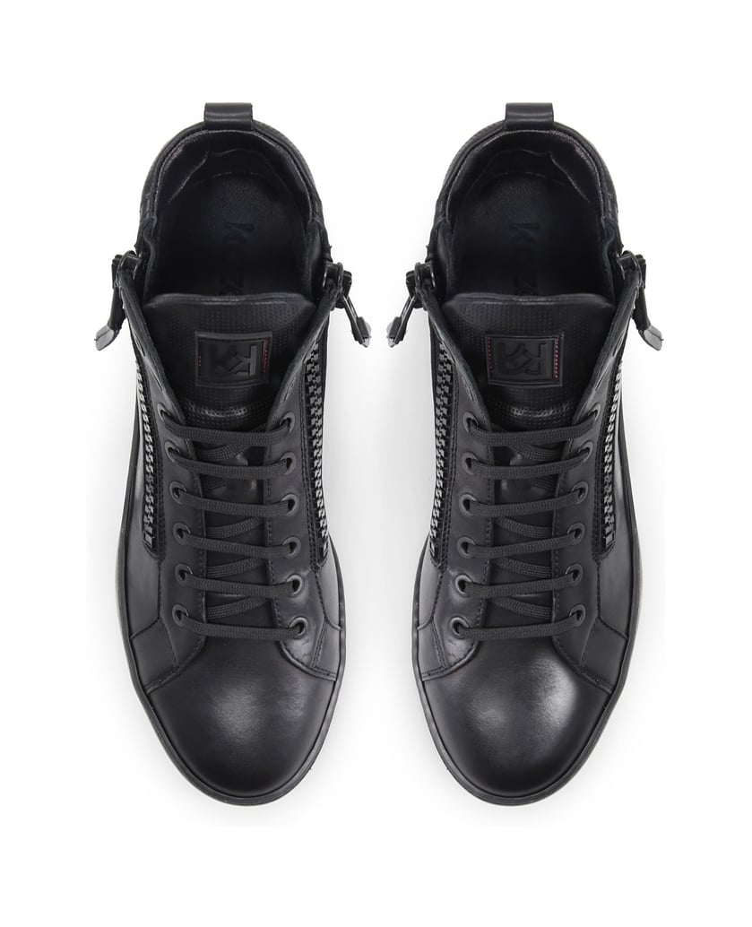 Kazar-Mens-black-sneakers-černá