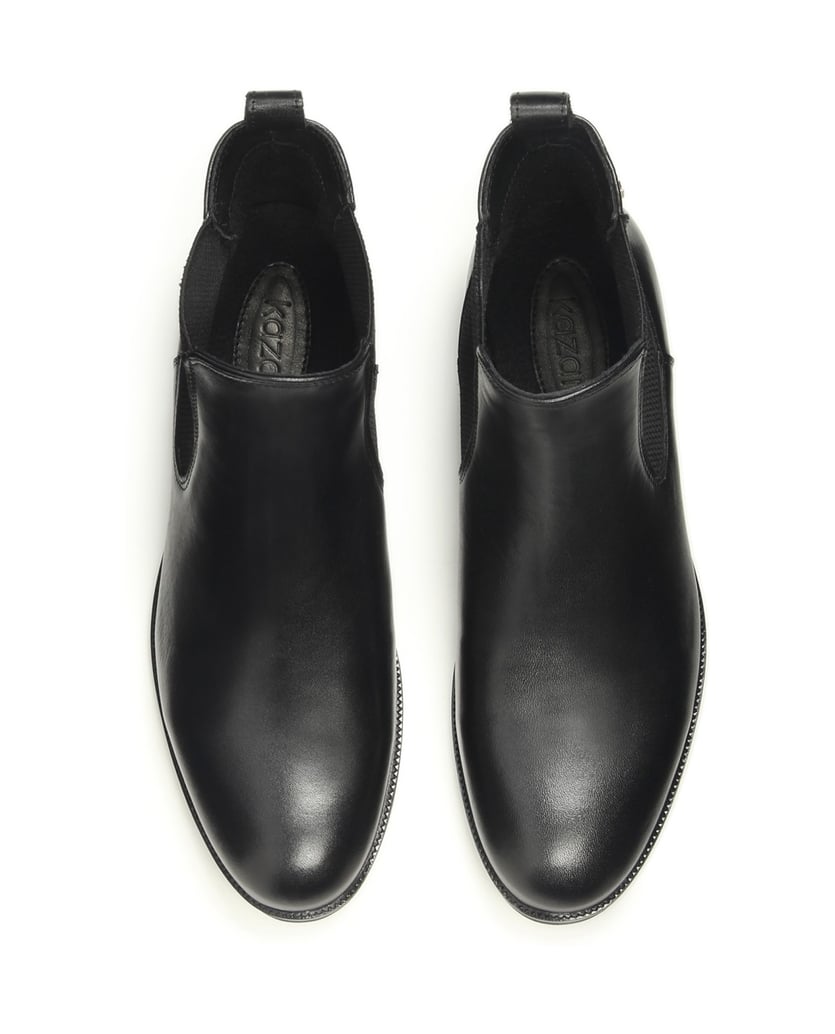 Kazar-Schwarze-Chelsea-Stiefel-für-Damen-schwarz