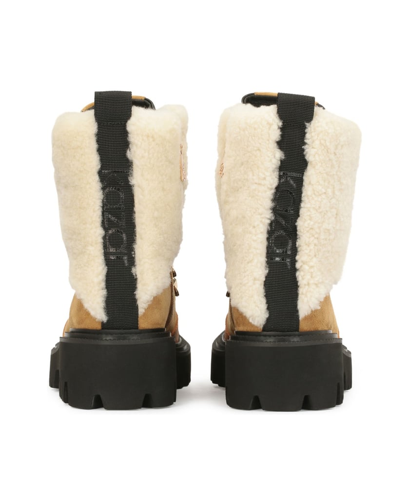 Kazar-Ladies’-multicolour-ankle-boots-béžová