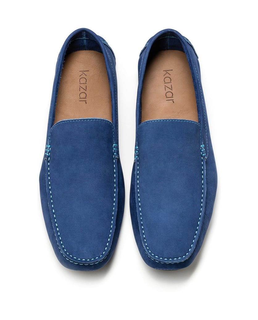 Kazar-Blaue-Mokassins-für-Männer-blau