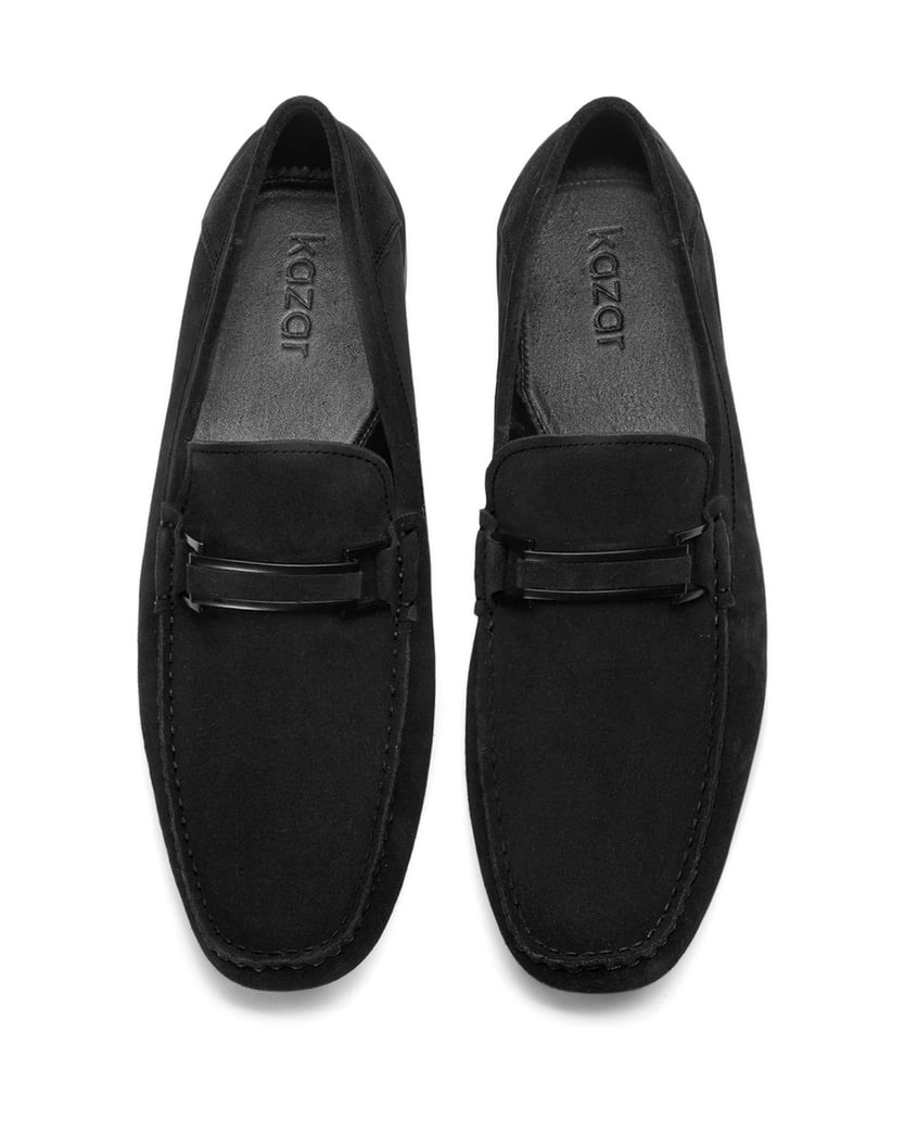 Kazar-Mens-black-moccasins-černá