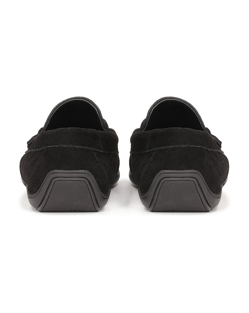 Kazar-Herren-Slipper-aus-Wildleder-schwarz