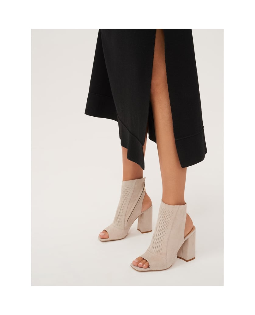 Kazar-Ladies’-beige-peep-toe-boots-béžová