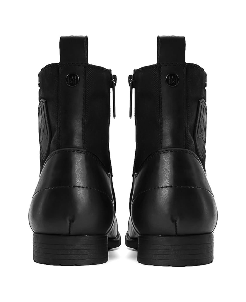 Kazar-Schwarze-Herrenstiefel-schwarz