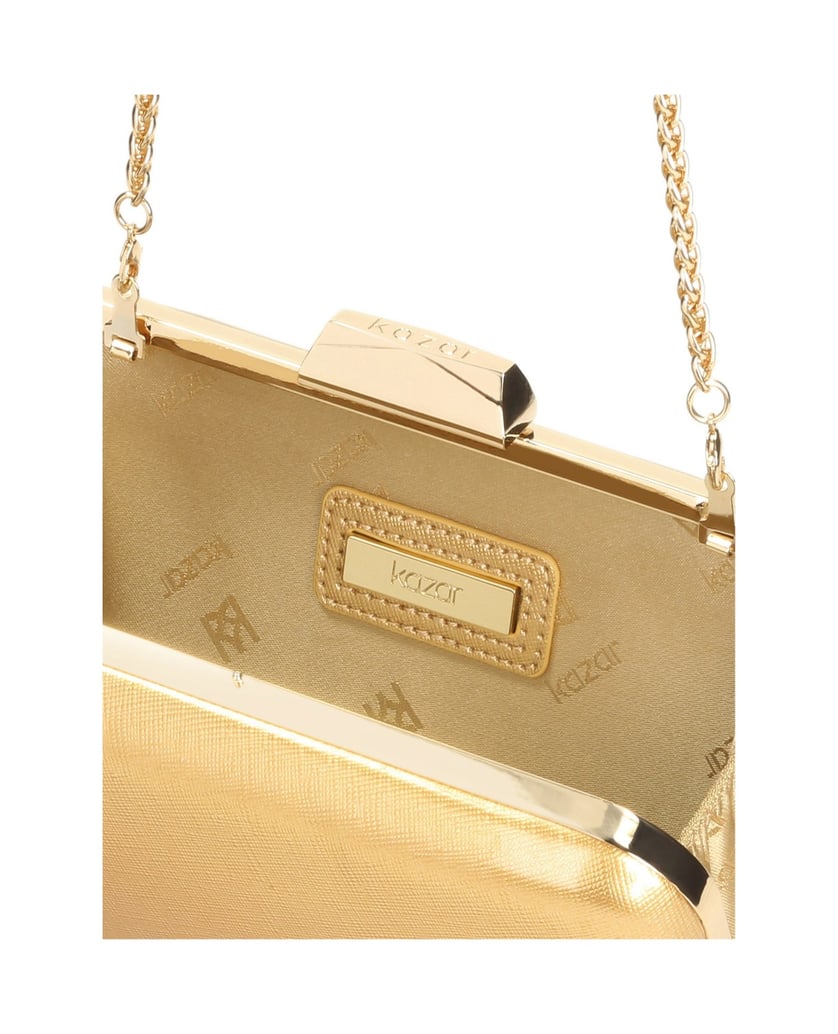 Kazar-Goldene-Damen-Clutch-Tasche