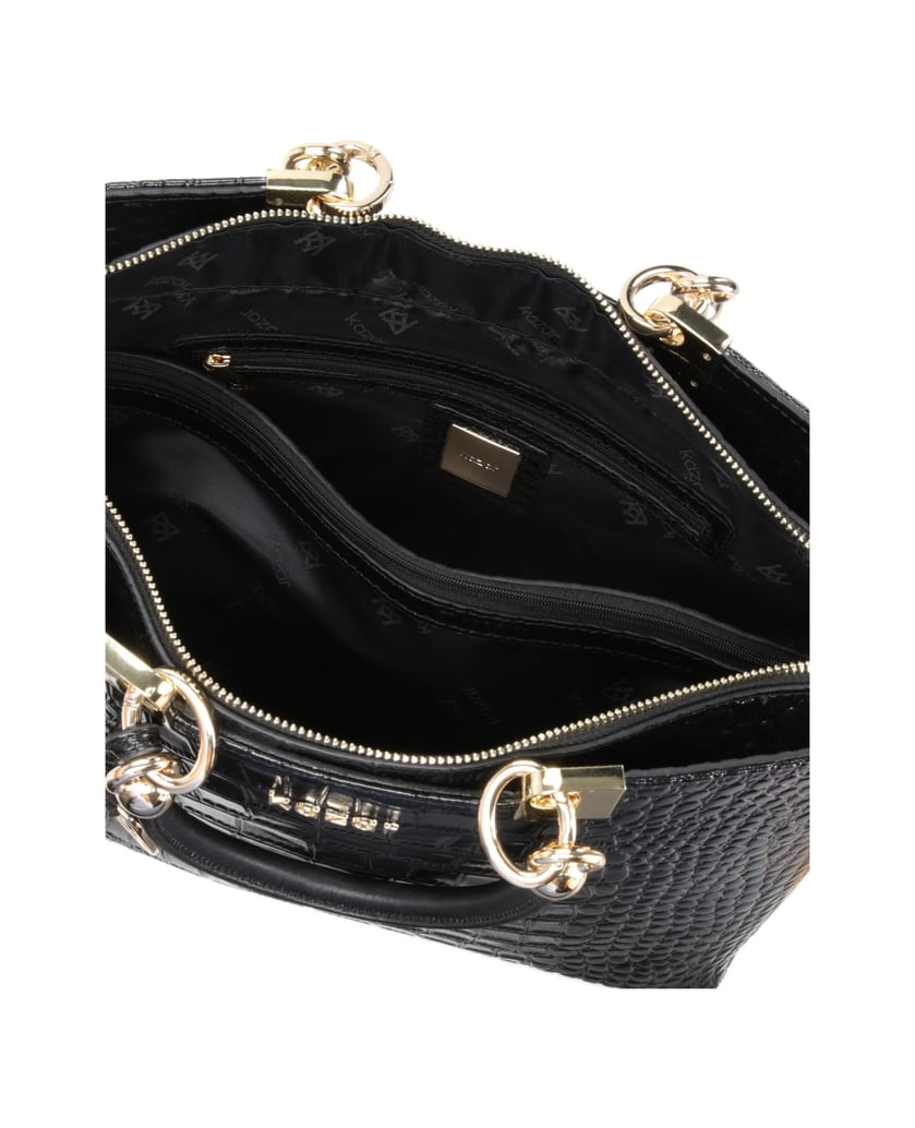 Kazar-Schwarze-Tasche-der-Dame-schwarz