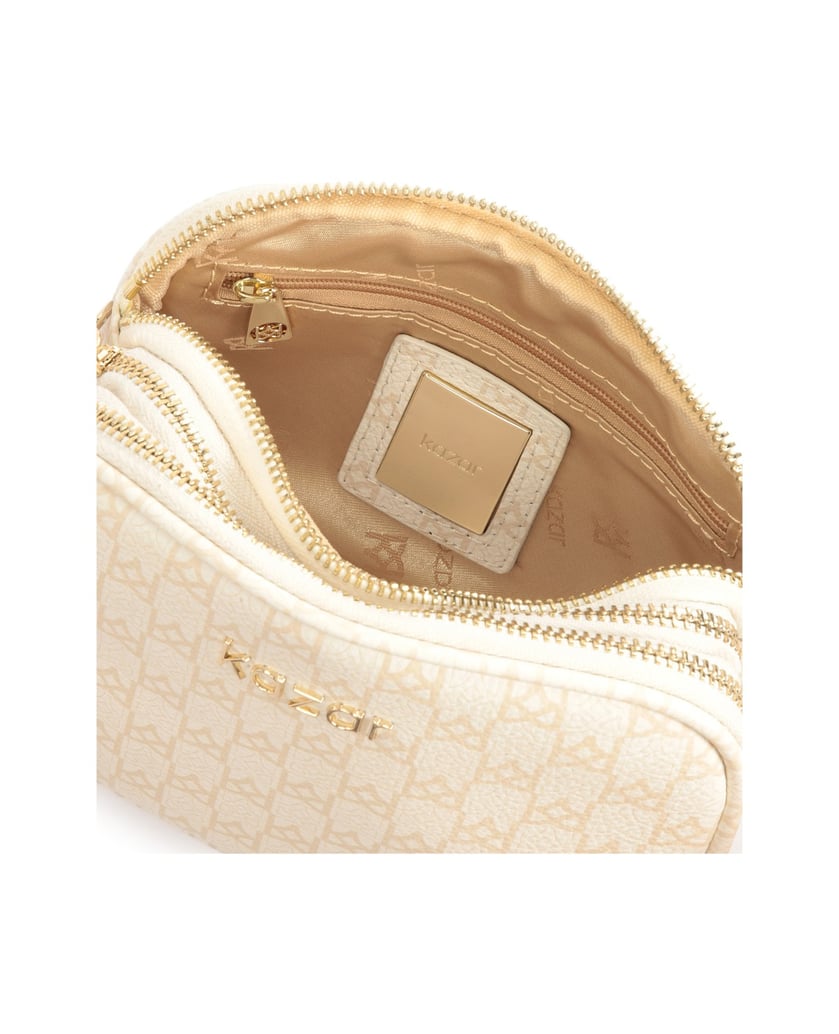 Kazar-Bedruckte-Logo-Ledertasche-weiss