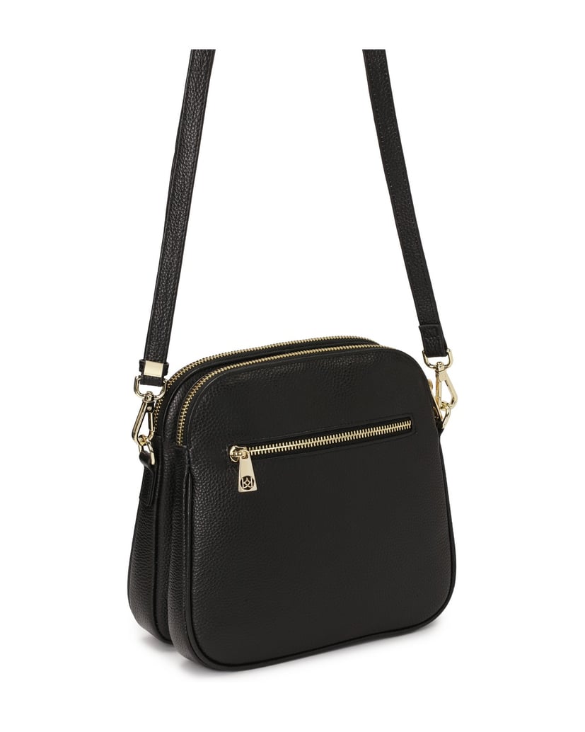 Kazar-Monogrammierte-Brieftasche-aus-Leder-schwarz