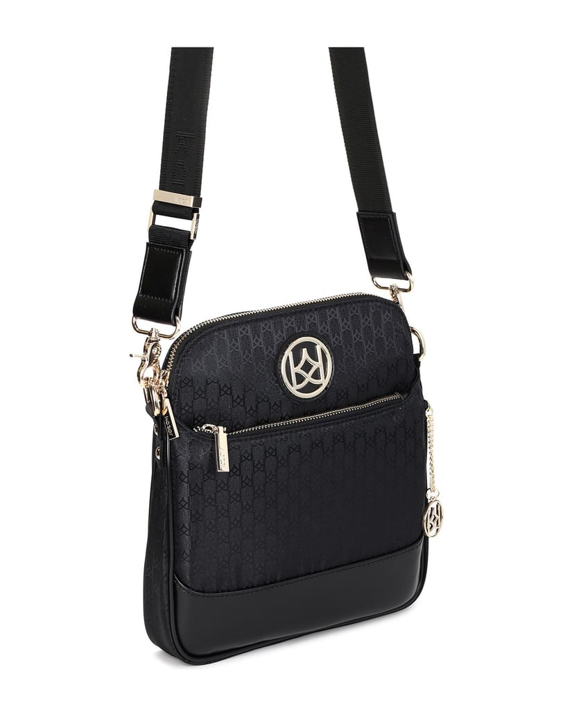 Kazar-Schwarze-Damen-Messenger-Tasche