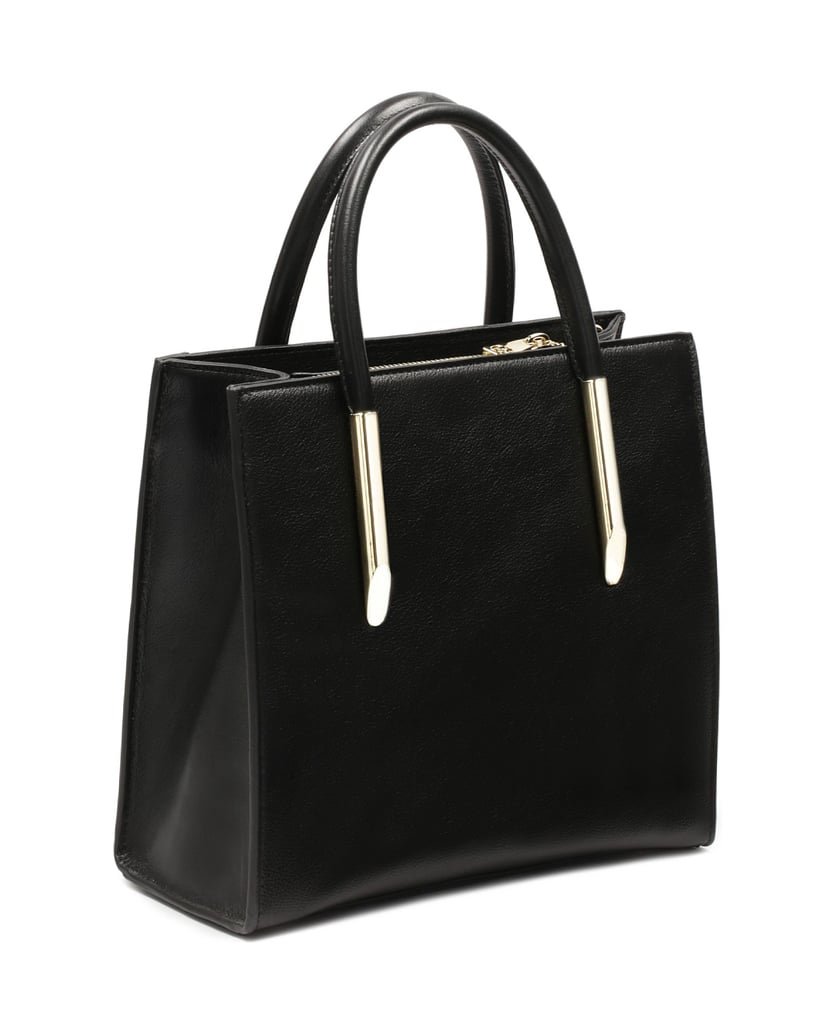 Kazar-Lederhandtasche-in-modischer-Steppung-mi