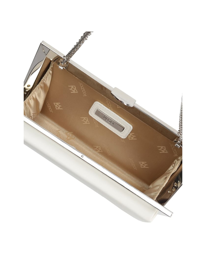 Kazar-Damen-Clutch-Tasche-in-Off-White