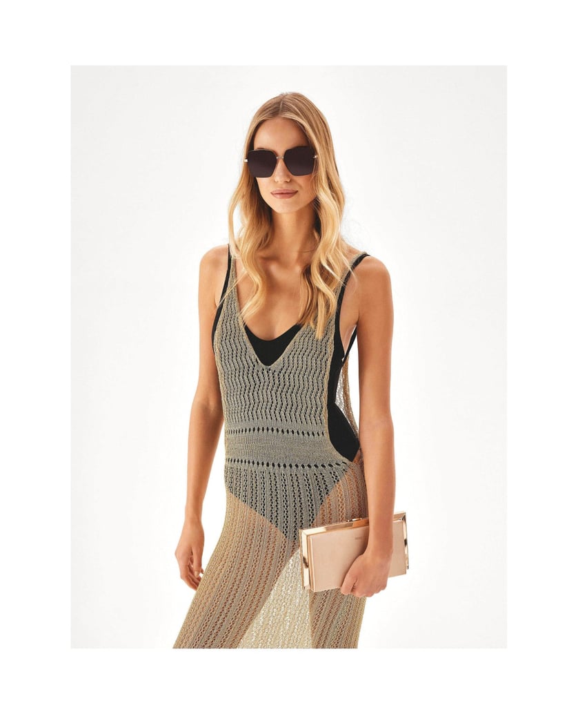 Kazar-Beigefarbene-Clutch-Bag-mit-Metallrahmen-beige