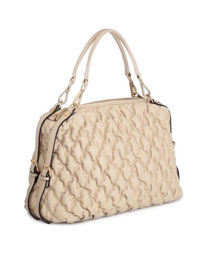 Kazar-Elegante-gesteppte-Tasche-in-Beige-beige