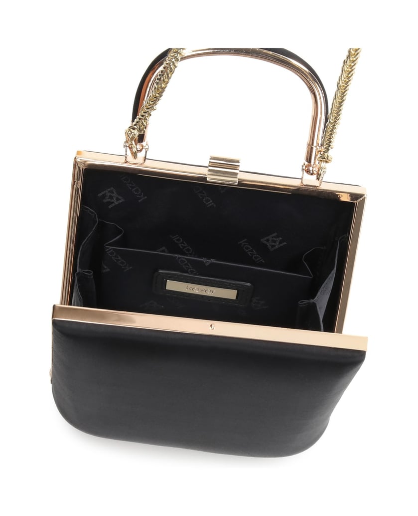 Kazar-Schwarze-Damen-Clutch-Tasche