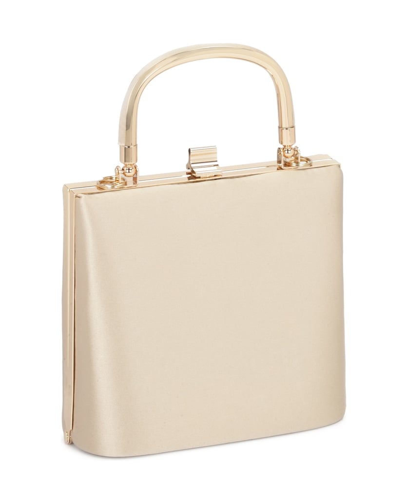 Kazar-Exquisite-beigefarbene-Tasche-mit-Goldbe-beige