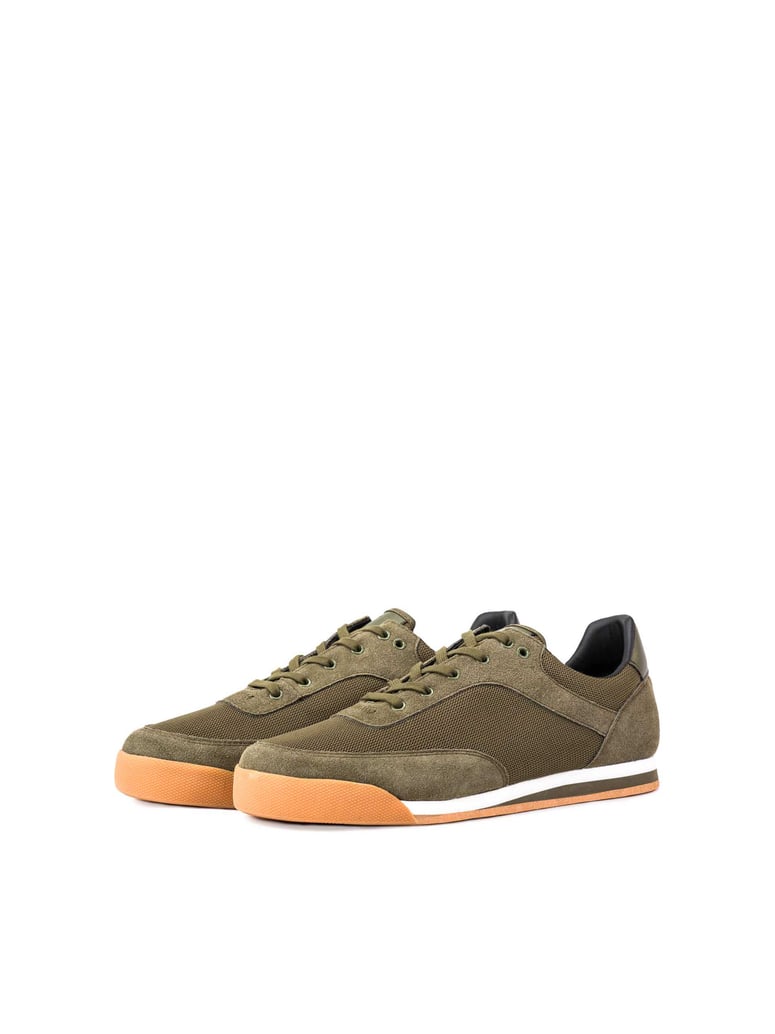 Kazar-Studio-Khakifarbene-Derby-Schuhe-für-Männer