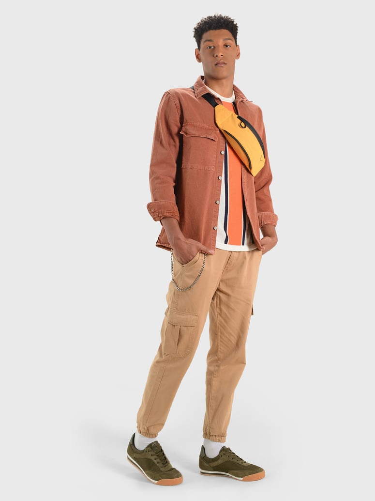 Kazar-Studio-Khakifarbene-Derby-Schuhe-für-Männer