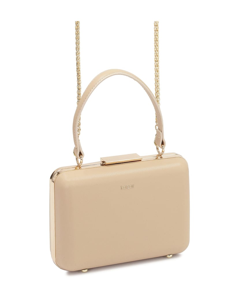 Kazar-Rigid-box-bag-covered-with-leather-béžová