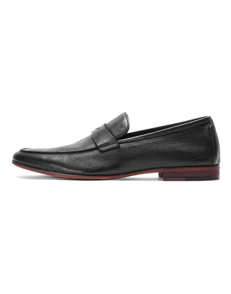 Kazar-Mens-black-loafers-černá