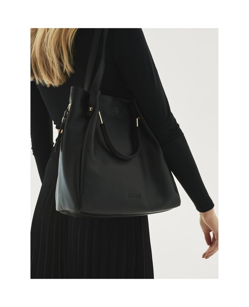 Kazar-Schwarze-Damentasche-schwarz