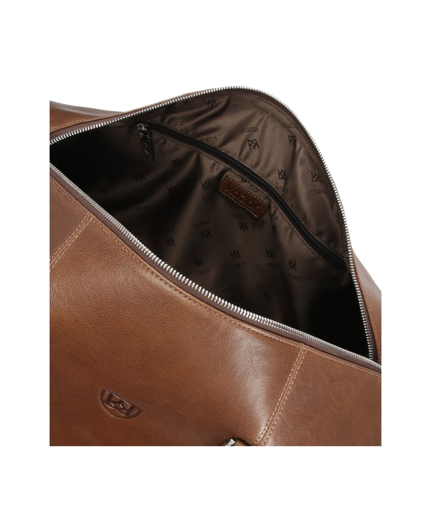 Kazar-Brown-travel-bag-hnědá