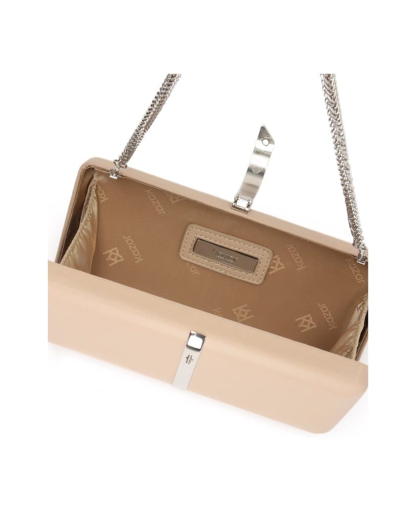 Kazar-Beigefarbene-Damen-Clutch-Tasche