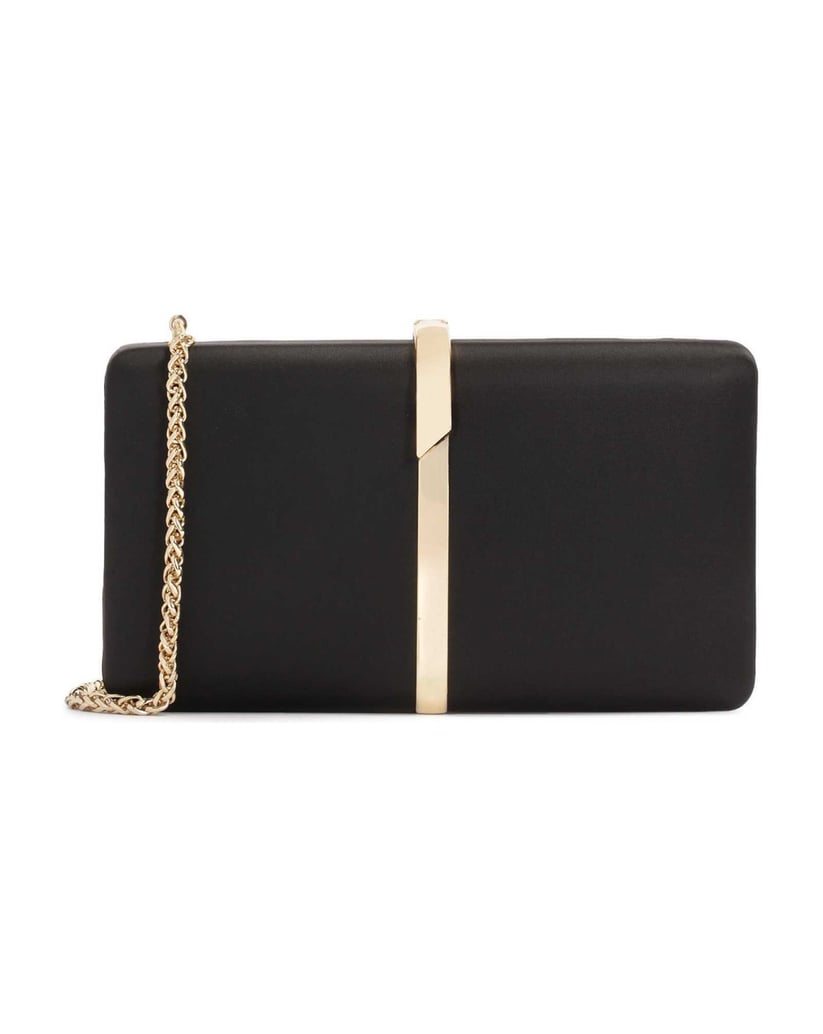 Kazar-Schicke-kleine-Clutch-Tasche-mit-Schulte-schwarz