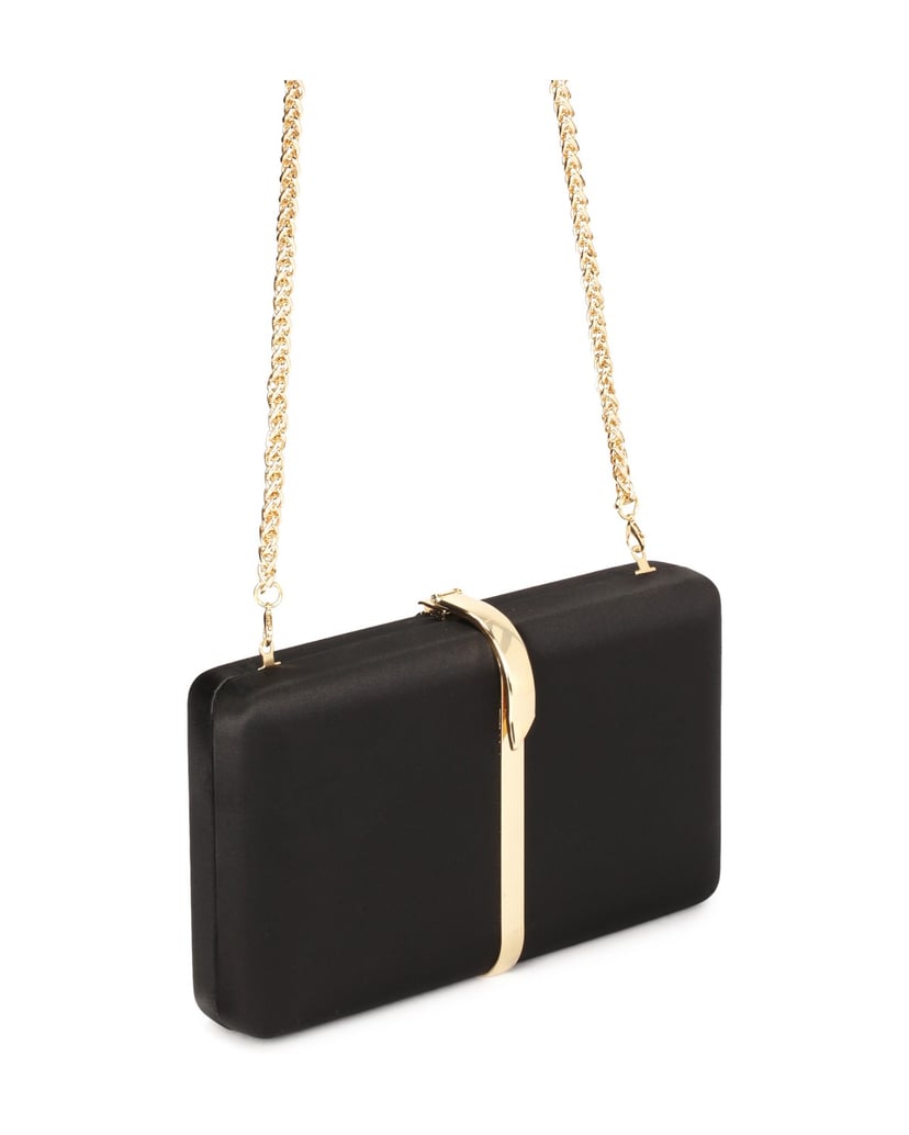 Kazar-Schicke-kleine-Clutch-Tasche-mit-Schulte-schwarz