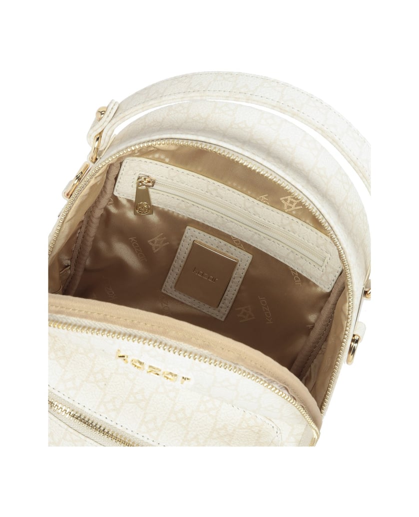 Kazar-Urban-dual-purpose-backpack-in-monograms-bílá
