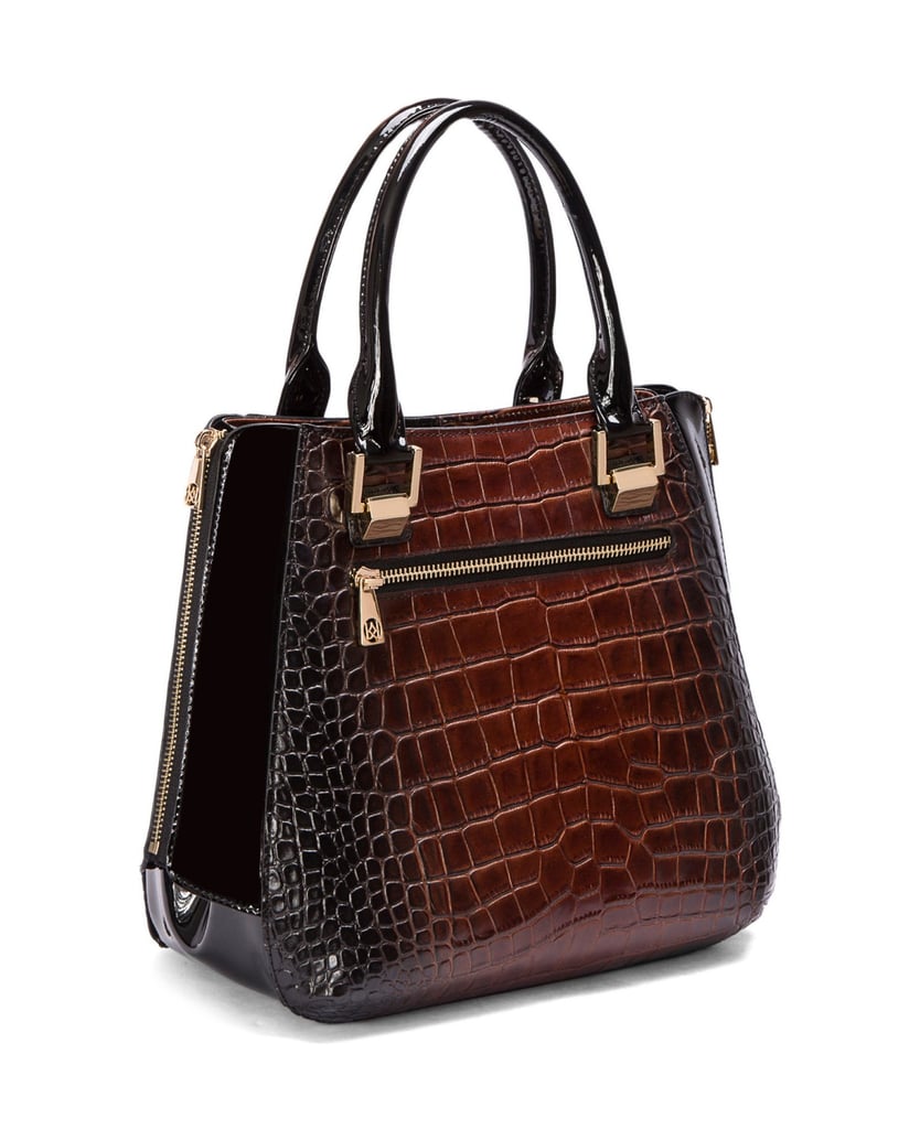 Kazar-Schwarze-und-braune-Damentasche