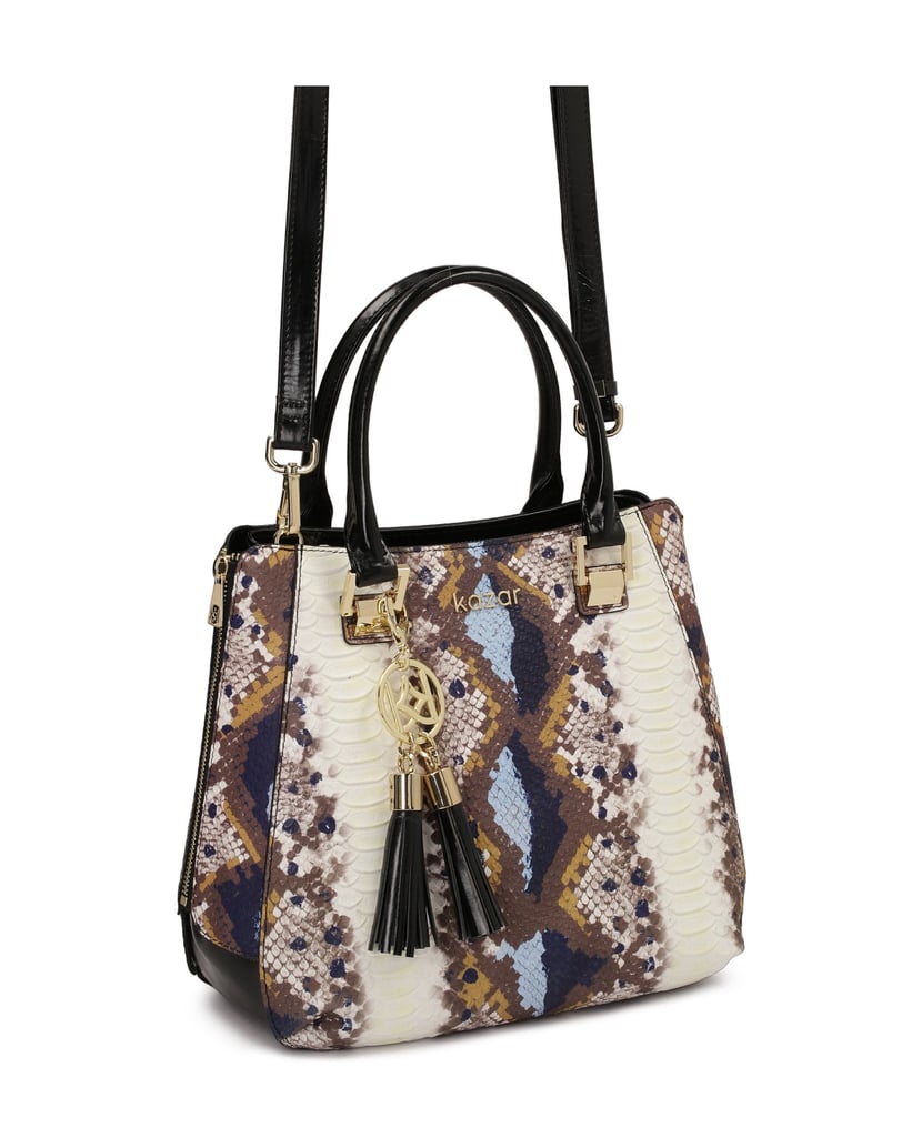 Kazar-Mehrfarbige-Tasche-mit-Schlangendruck-multicolor