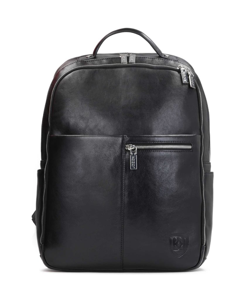 Kazar-Schwarzer-Rucksack-für-Männer-schwarz