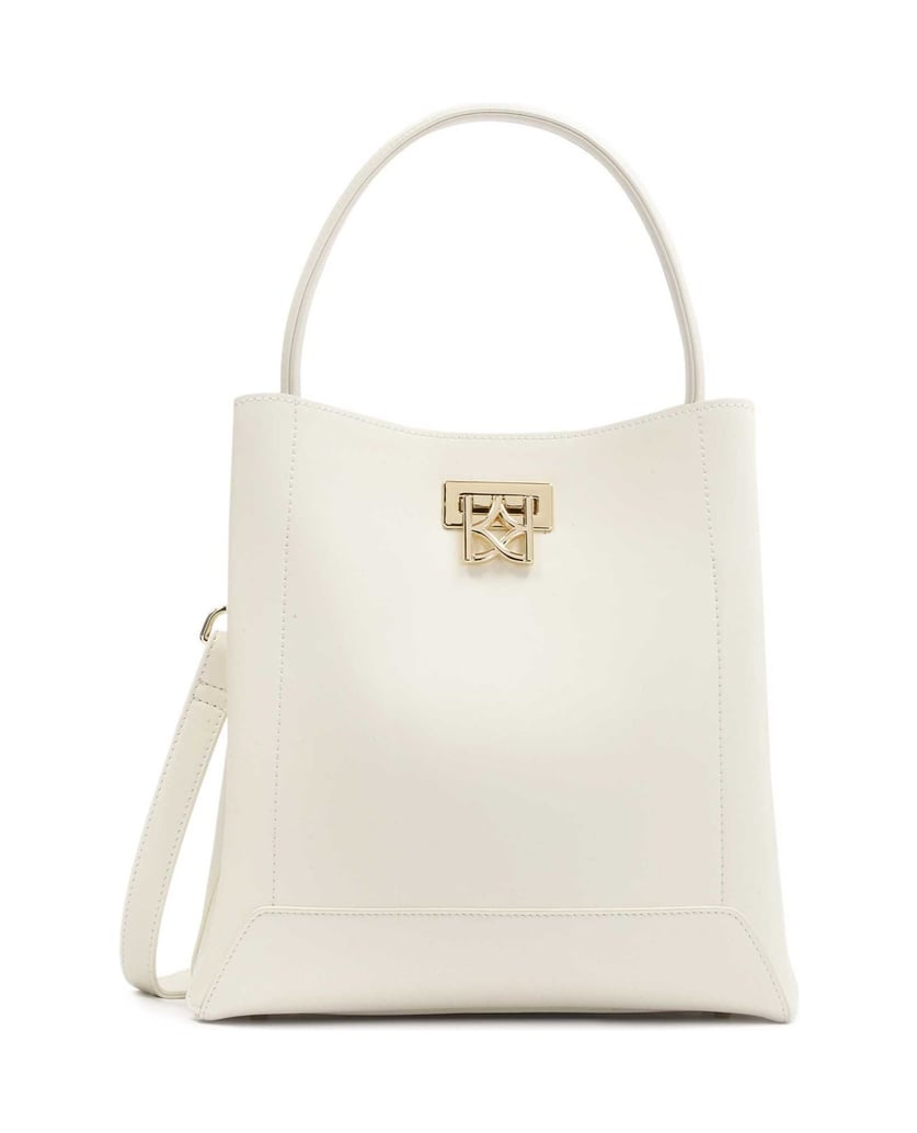 Kazar-Weiße-Ledertasche-mit-Henkel-zum-Tragen