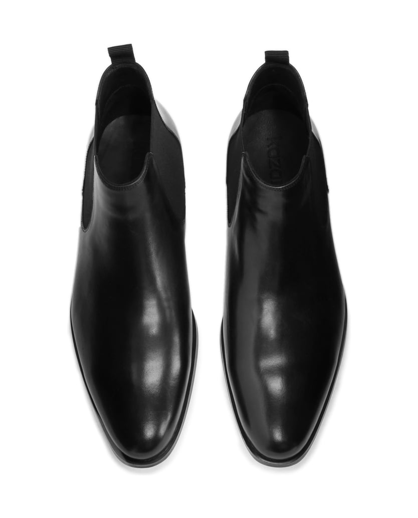 Kazar-Schwarze-Chelsea-Stiefel-für-Männer-schwarz