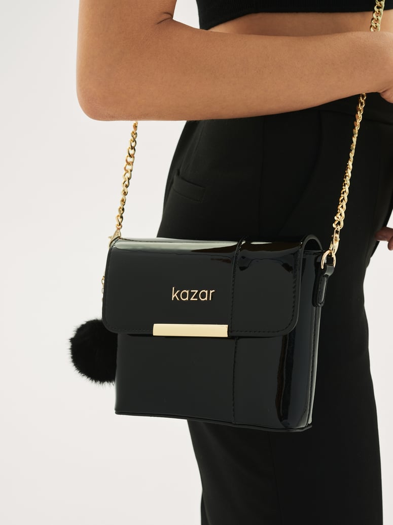 Kazar-Schwarze-Damentasche