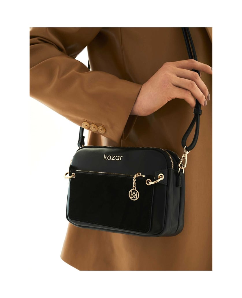 Kazar-Schwarze-Damentasche-schwarz