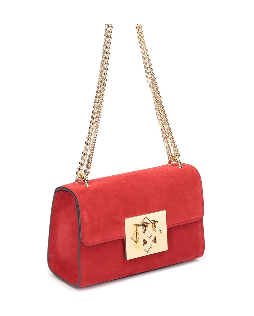 Kazar-Starre-rote-Tasche-mit-Kette