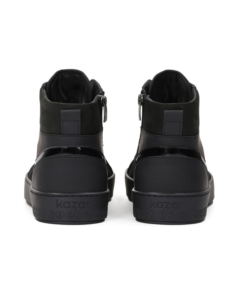 Kazar-Schwarze-Herren-Turnschuhe-schwarz