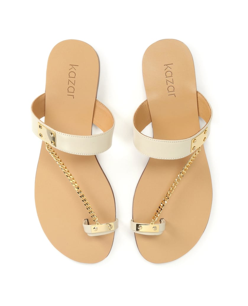 Kazar-Beige-Pantoletten-für-Damen