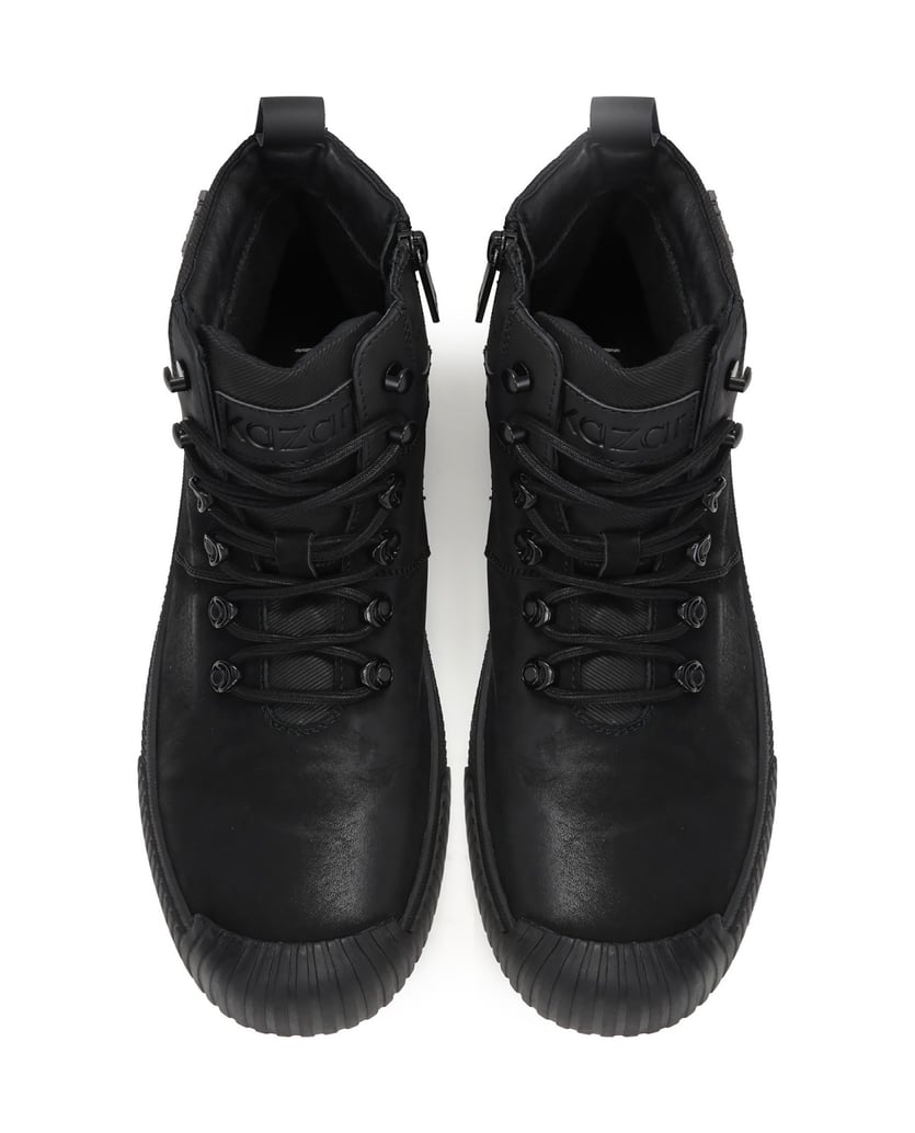 Kazar-Men’s-black-boots-černá