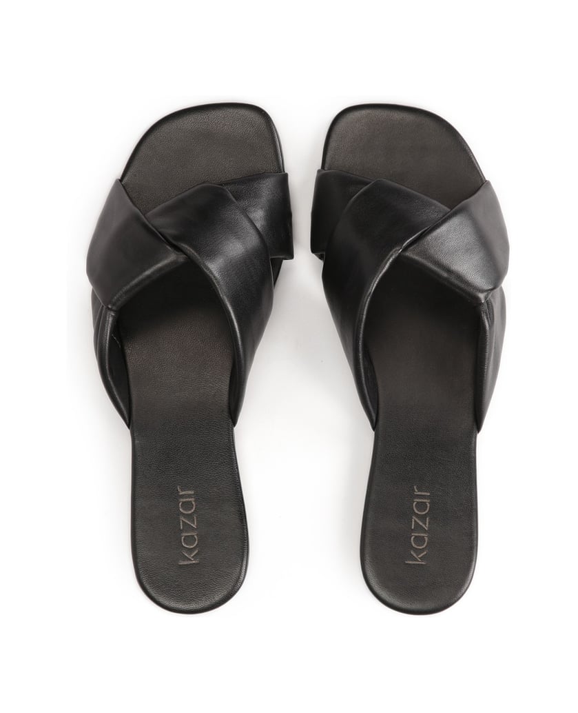 Kazar-Schwarze-Damen-Pantoletten