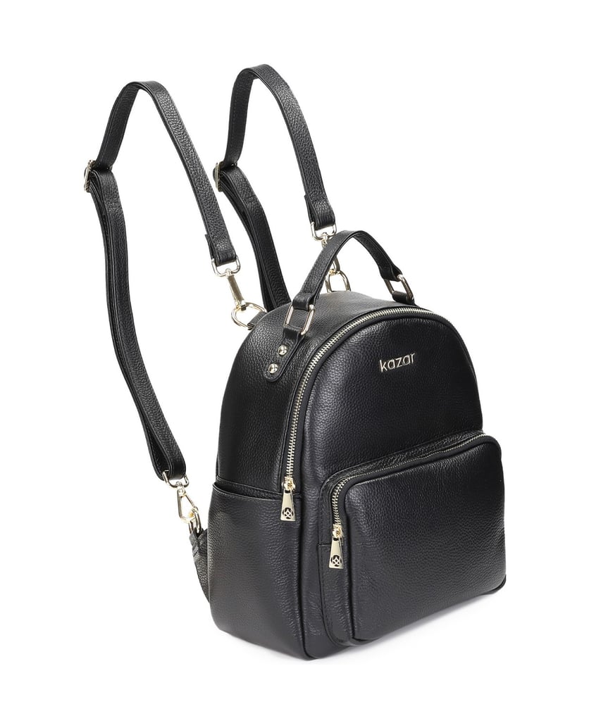 Kazar-Schwarzer-Damen-Rucksack-schwarz