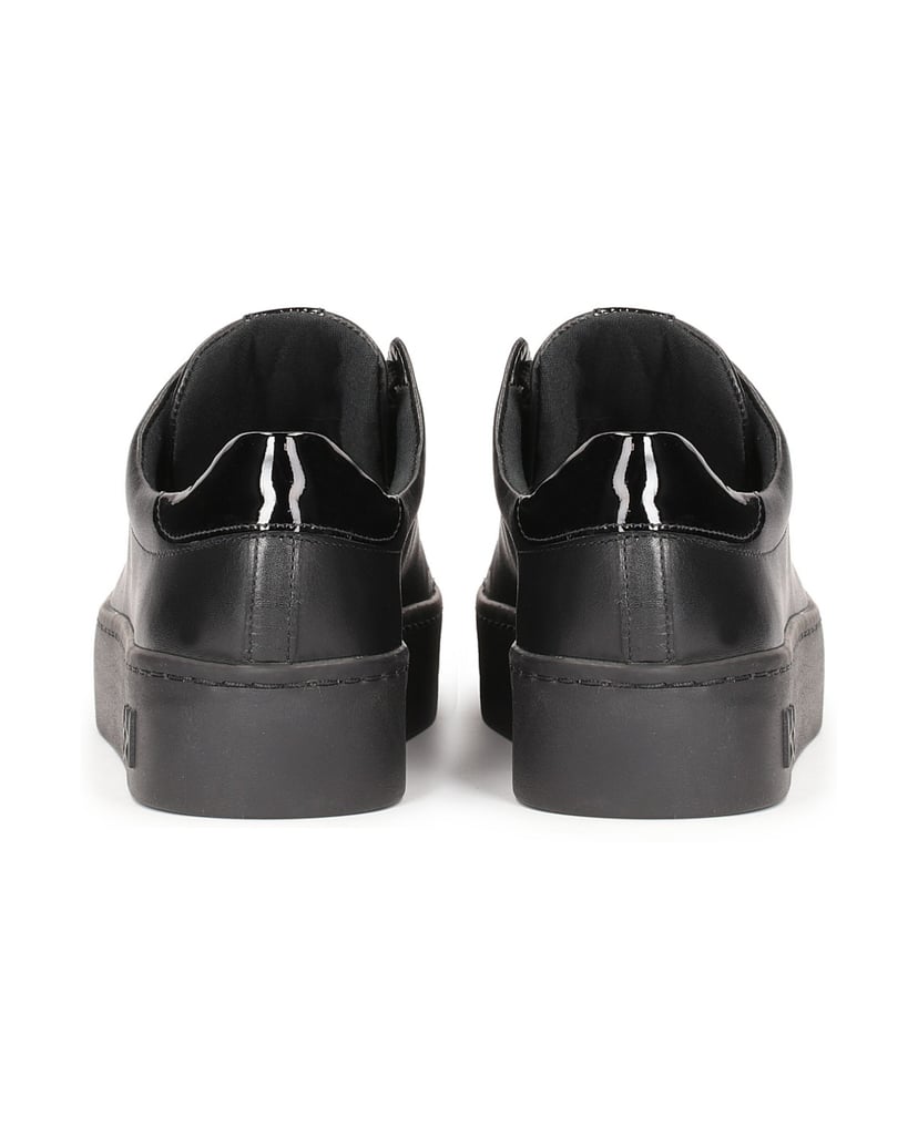 Kazar-Bequeme-Damen-Sneakers-aus-schwarzem-gen-schwarz