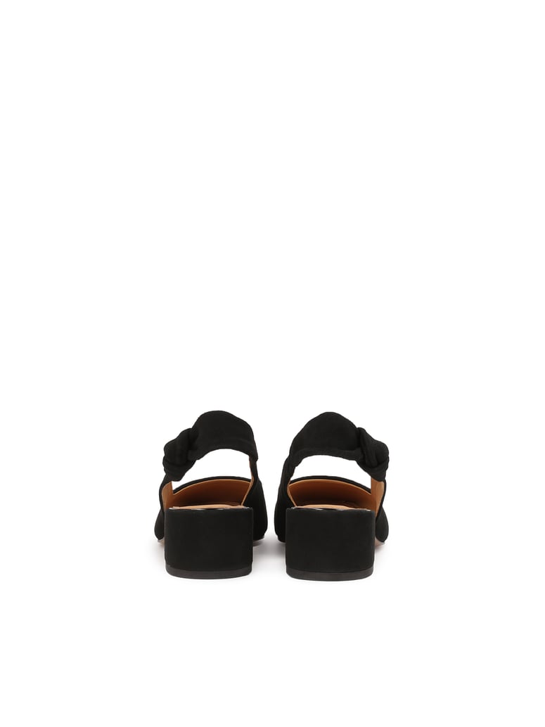 Kazar-Schwarze-Pumps-mit-offenem-Absatz-und-ni