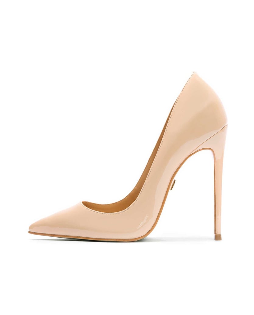 Kazar-Beigefarbene-Pumps-aus-Lackleder-beige